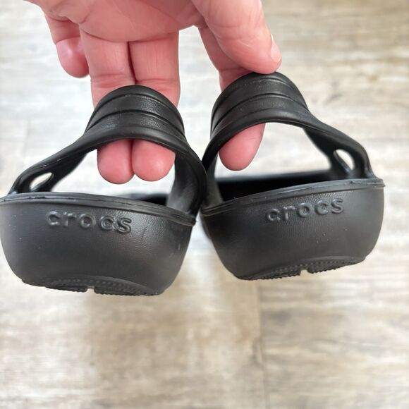 Crocs Flat Women 11 Slip On Ballet Kadee Casual Lightweight Comfort - Picture 6 of 6